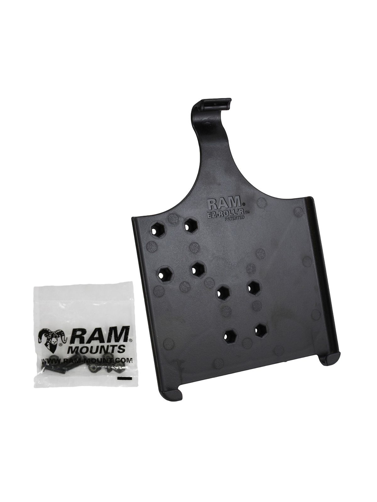 RAM Mounts EZ-Roll'r Form-Fit Halteschale für Apple iPad (5. & 6. Gen.), Air 1-2, Pro 9.7 - Ohne Schutzhülle