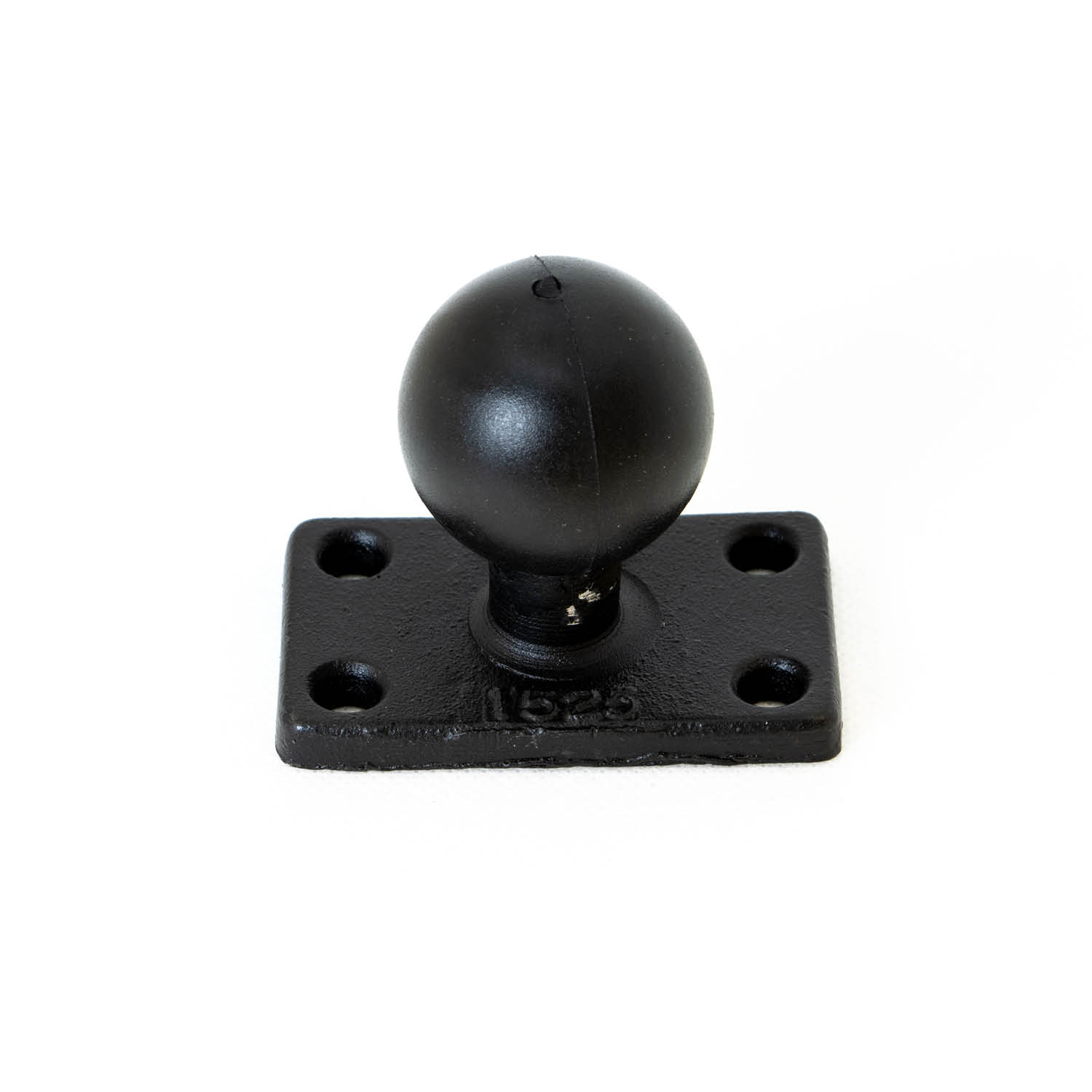 RAM Mounts rechteckige Basisplatte (38,1 x 63,5 mm) mit C-Kugel (1,5 Zoll) - im Polybeutel