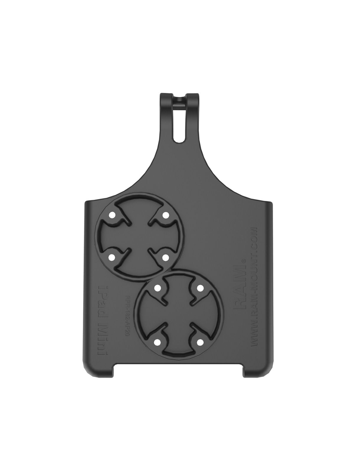 RAM Mounts EZ-Roll'r Form-Fit Halteschale für Apple iPad Mini 4 & 5 - Ohne Schutzhülle