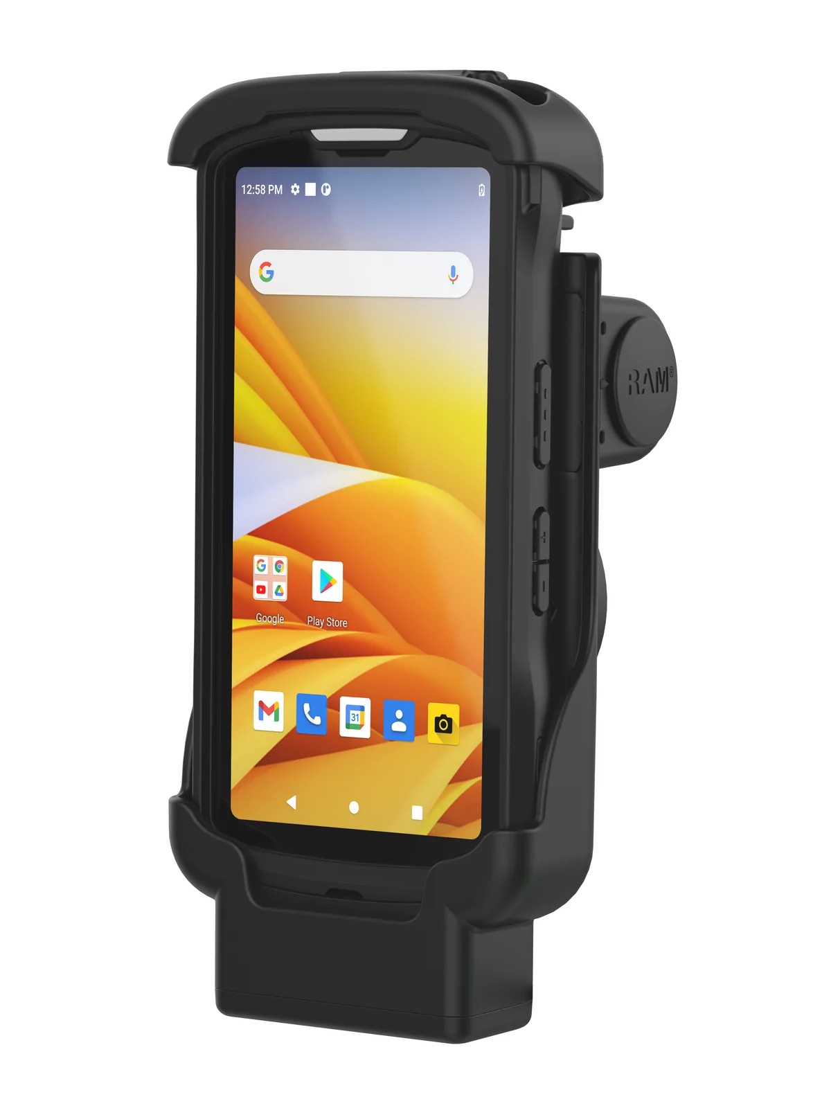 RAM Mounts Form-Fit Halteschale für Zebra TC53 & TC58 - mit & ohne Rugged Boot