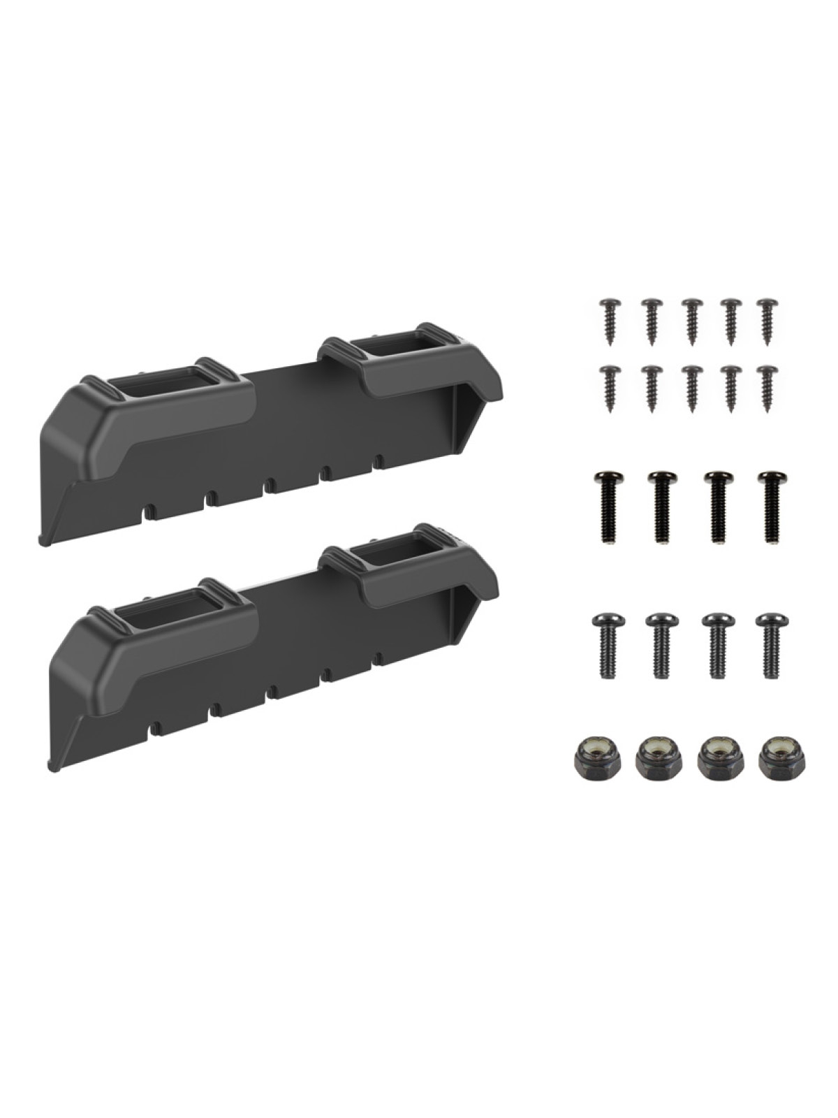 RAM Mounts Tab-Tite Endkappen für 10-10.5 Zoll Tablets (mit/ohne Schutzhüllen) - Schrauben-Set