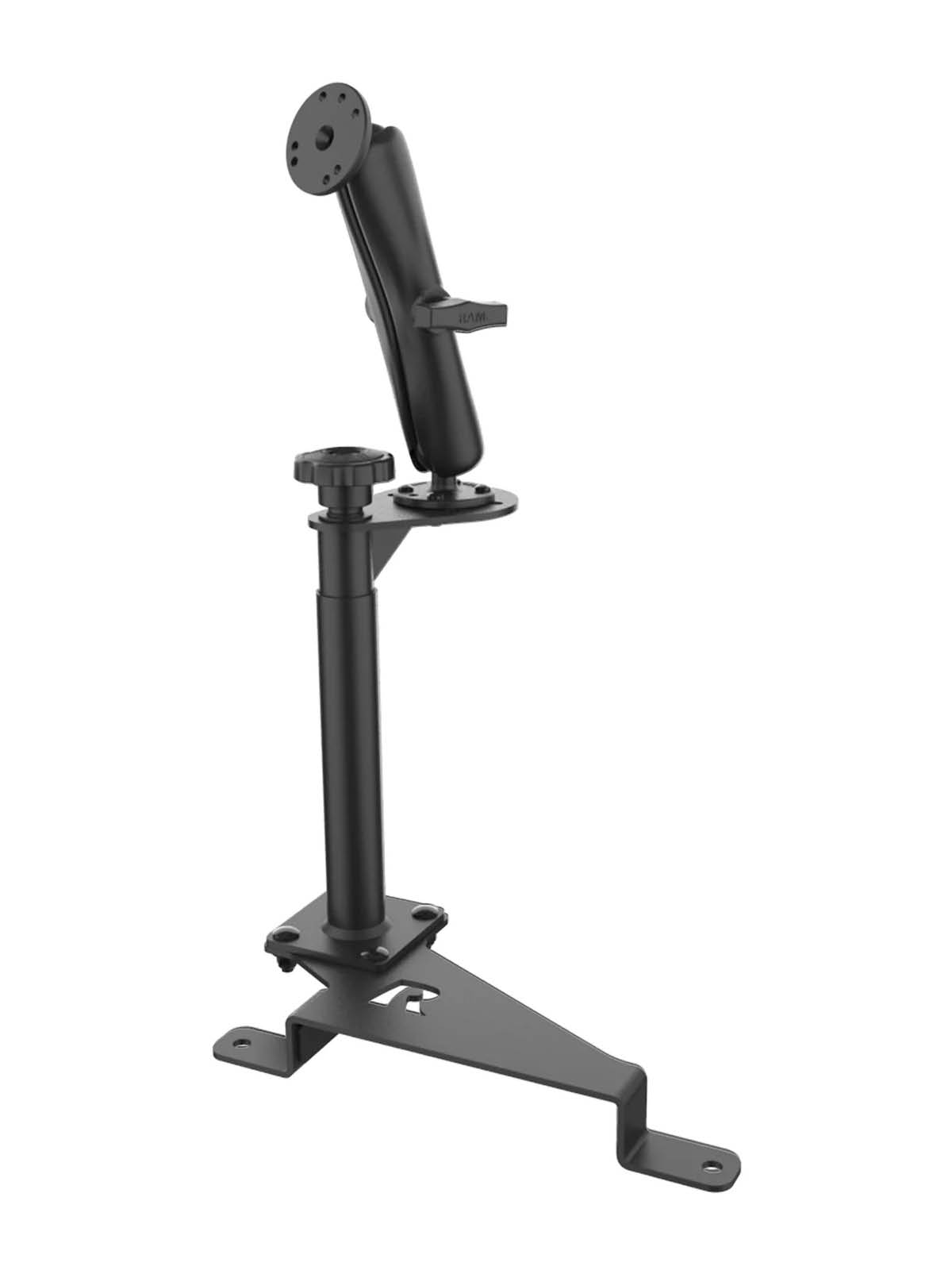 RAM Mounts Universal Fahrzeug-Halterung für Ford F-150 (2015-2024), Ford F-250 (2017-2024) - Fahrzeug-Basis, C-Kugel Set (1,5 Zoll), AMPS-Anbindung