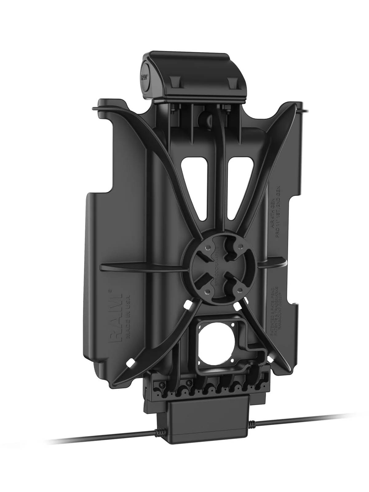 RAM Mounts GDS Tough-Dock Halteschale (Schnappverschluss) für Apple iPad 10. Gen, Pro 11" (M4), Air 11" (M2) - In IntelliSkin Next-Gen Schutzhülle - USB-C & USB-C/A Anschluss RAM Mounts GDS Tough-Dock Halteschale (Schnappverschluss) für Apple iPad 10. Gen, Pro 11" (M4), Air 11" (M2) - In IntelliSkin Next-Gen Schutzhülle - USB-C & USB-C/A Anschluss