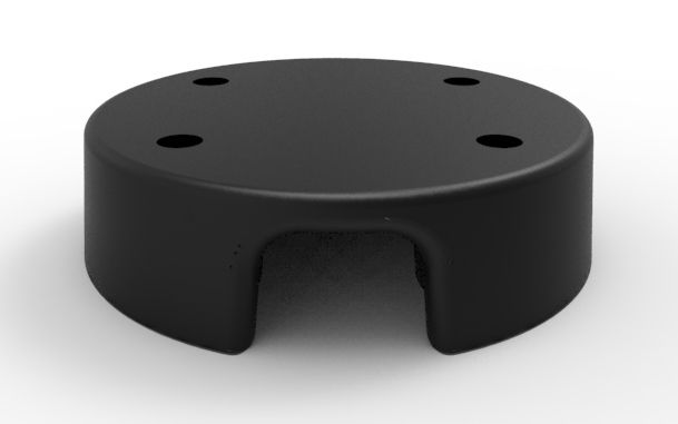 RAM Mounts Verbundstoff-Adapter für Kabelmanagement - Durchmesser ca. 67 mm, im Polybeutel