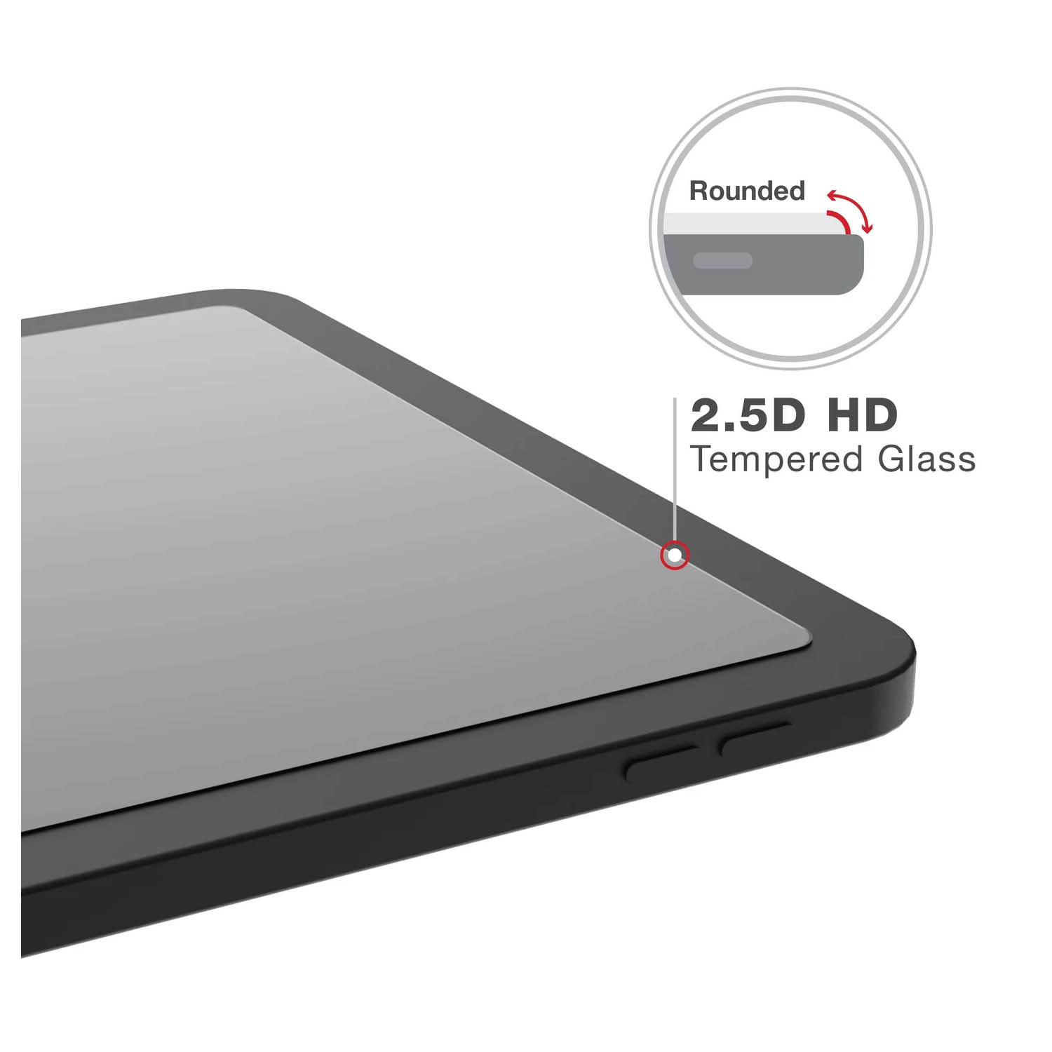 RAM Mounts Bildschirmschutz für Apple iPad 10. & 11. Gen in IntelliSkin® Thin-Cases