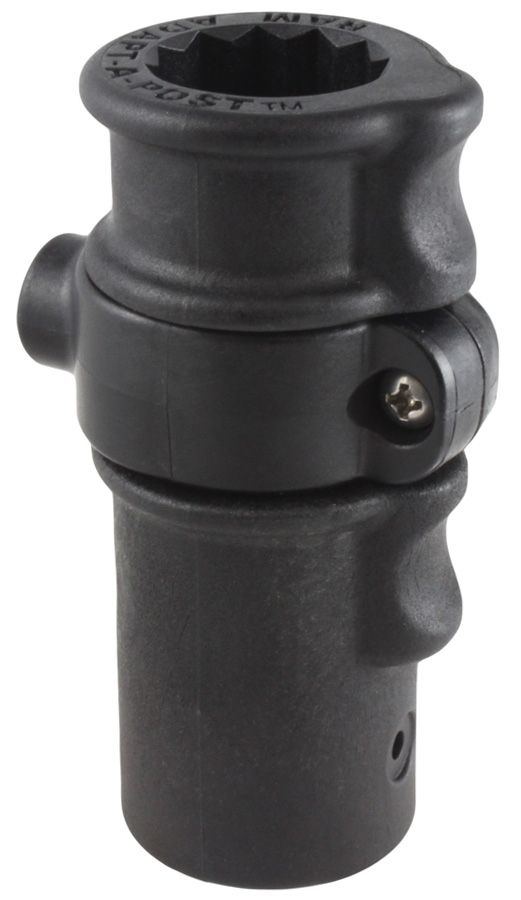 ADAPT-A-POST BASE FOR BLACK PVC PIPE