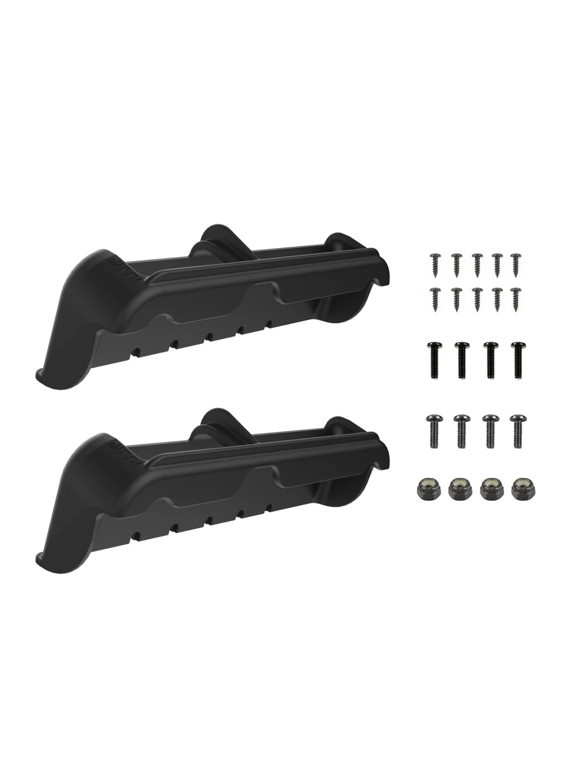 RAM Mounts Tab-Tite Endkappen für Panasonic FZ-G2, FZ-A3, Getac UX10 und weitere Tablets bis zu 10 Zoll - Schrauben-Set