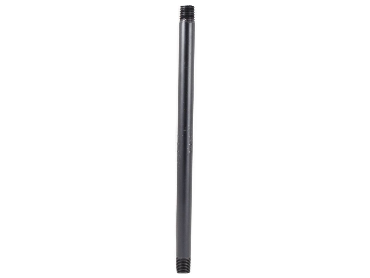 1/4" X 9" LONG PIPE NIPPLE ALUMINIUM