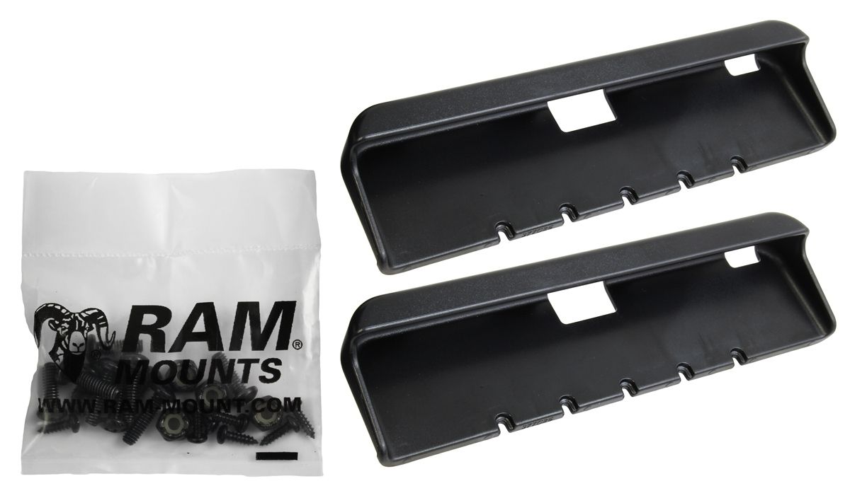 RAM Mounts Tab-Tite Endkappen für Zebra ET50 & ET55 (10 Zoll) und weitere Tablets bis zu 11" - Schrauben-Set