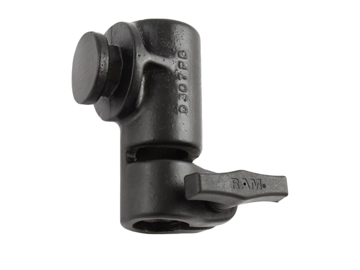 RAM 1" PIPE HOLE W/ OCTAGON BUTTON