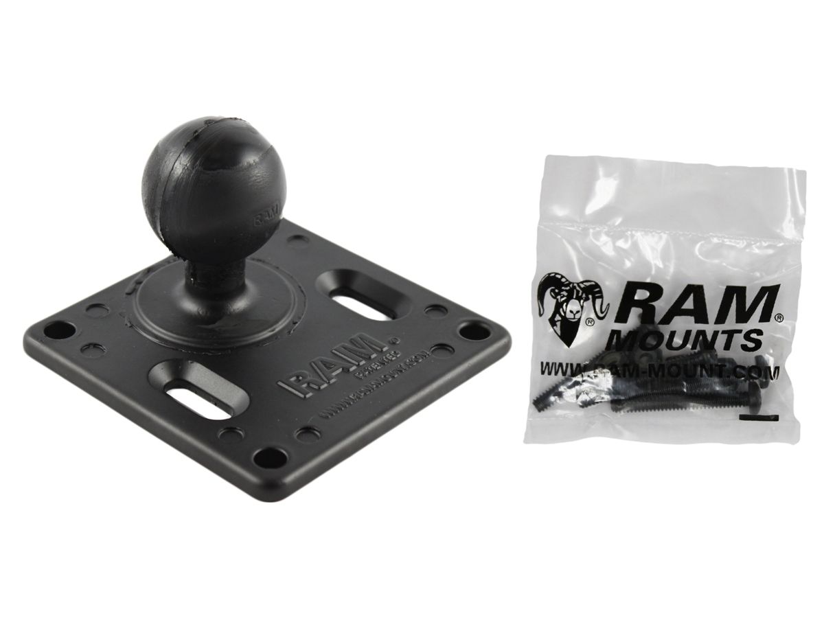 RAM 3 5/8" SQ. 75 MIL. VESA BASE W HARDW