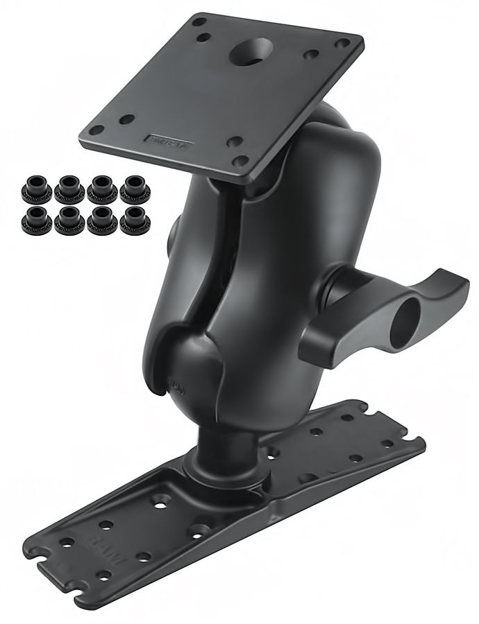 RAM MNT VESA PLATE & 3" X 11" BASE SHORT
