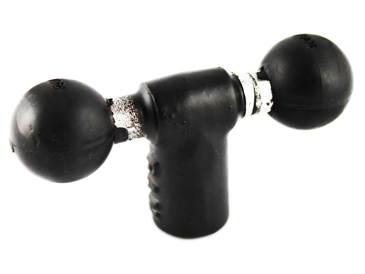 RAM DBL BALL BASE W/ 1/4" NPT-NO FLANGE