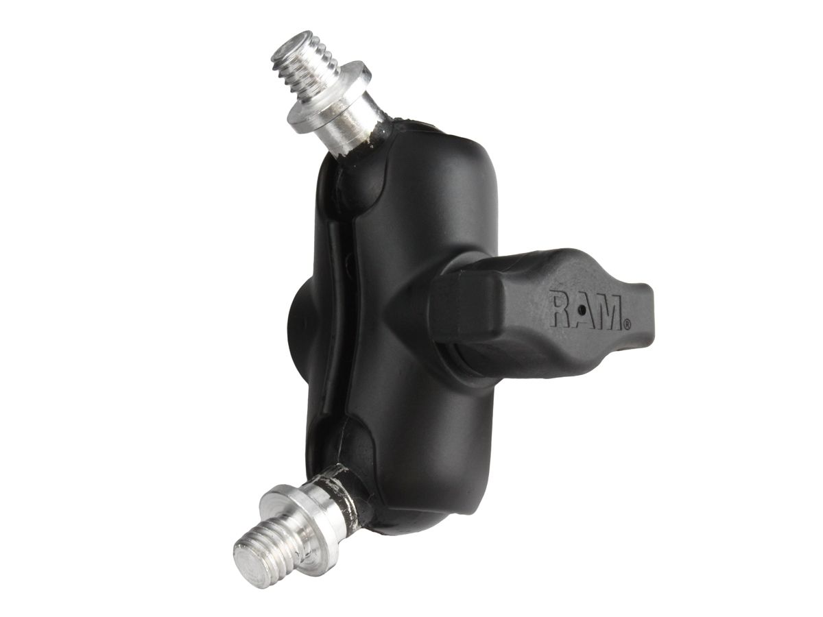 RAM Mounts Set - B-Kugel (1 Zoll), 2x Basiskugel mit 3/8"-16 Gewindestift, kurzer Verbindungsarm