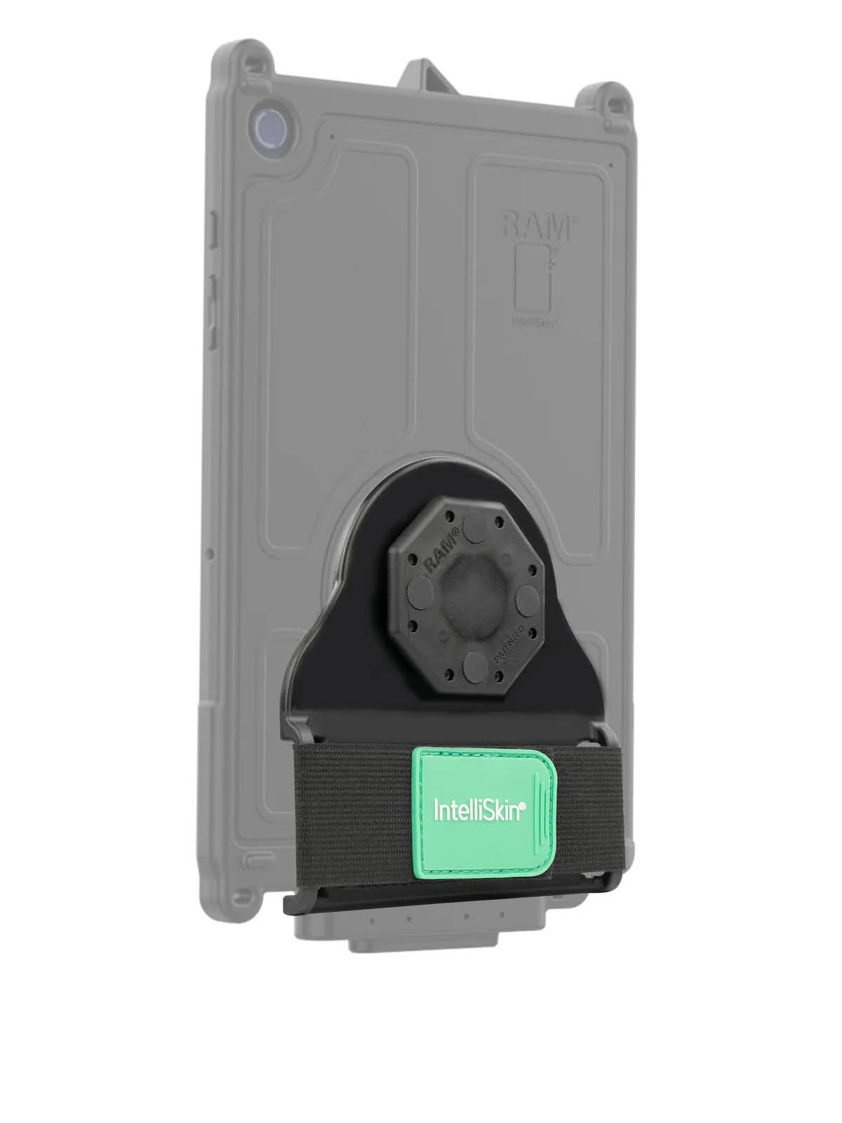 RAM Mounts GDS Uni-Conn Adapter mit Handschlaufe für IntelliSkin Schutzhüllen - Schrauben-Set