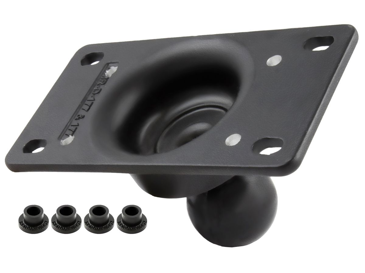 UNPKD 2 13/16" X 5" PLATE W/ 4 QTY EXT H