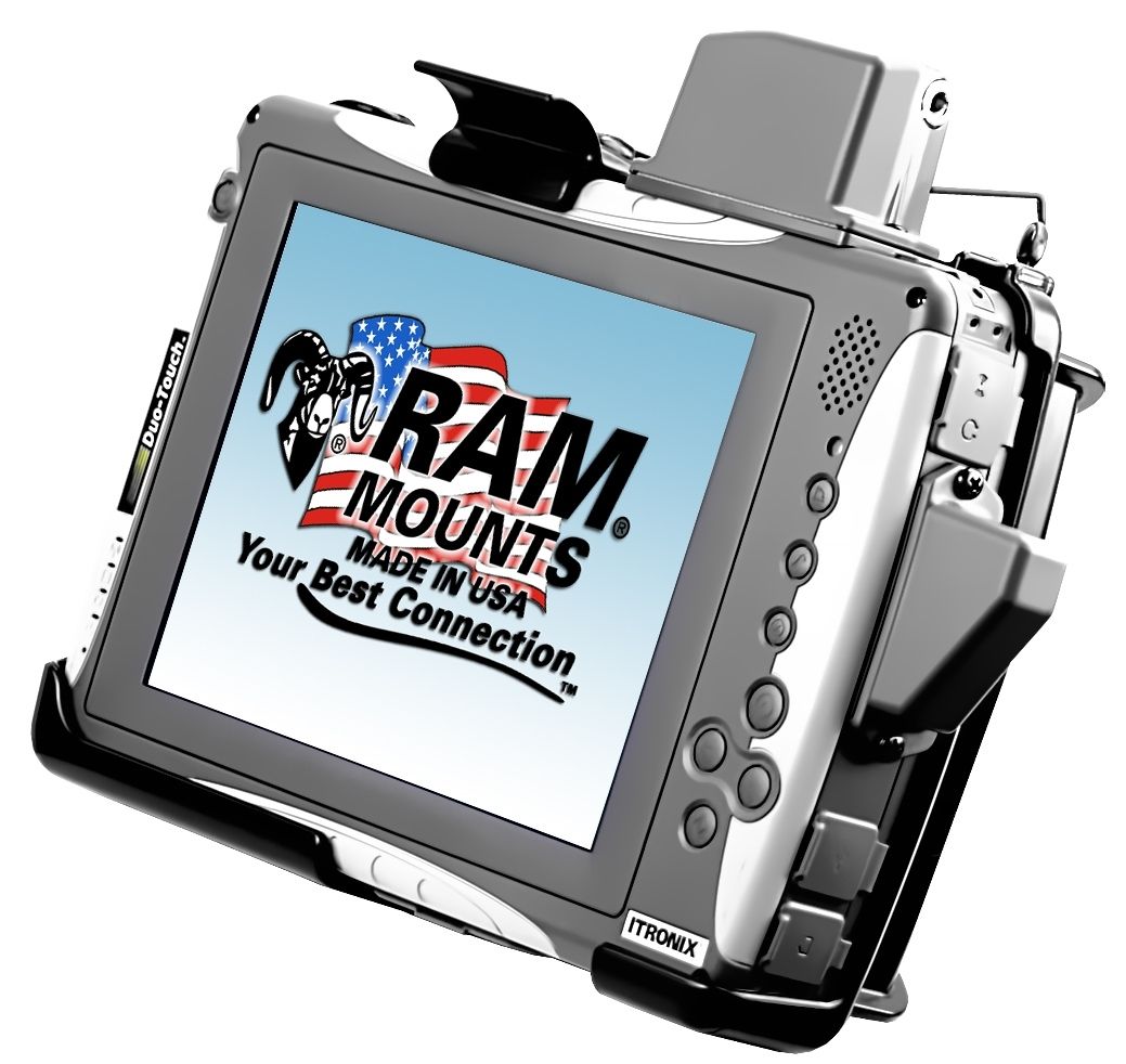 RAM Mounts Gerätehalteschale für General Dynamics Itronix Duo-Touch - AMPS-Anbindung, Schrauben-Set, im Polybeutel