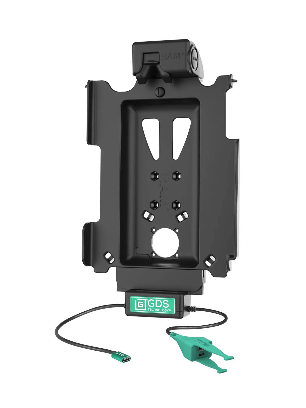 RAM Mounts GDS Tough-Dock Halteschale (Schnappverschluss) für Apple iPad 10. Gen, Pro 11" (M4), Air 11" (M2) - In IntelliSkin Next-Gen Schutzhülle - USB-C & USB-C/A Anschluss RAM Mounts GDS Tough-Dock Halteschale (Schnappverschluss) für Apple iPad 10. Gen, Pro 11" (M4), Air 11" (M2) - In IntelliSkin Next-Gen Schutzhülle - USB-C & USB-C/A Anschluss