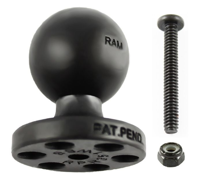 RAM STACK-N-STOW TOPSIDE W/ 1" BALL