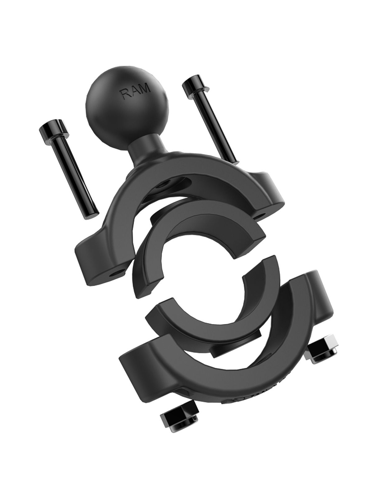 RAM Mounts Torque Rohrschelle - für 28,58-38,1 mm Durchmesser, B-Kugel (1 Zoll), im Polybeutel RAM Mounts Torque Rohrschelle - für 28,58-38,1 mm Durchmesser, B-Kugel (1 Zoll), im Polybeutel