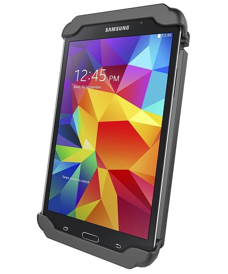 RAM Mounts Tab-Tite Universal Halteschale für bis zu 7 Zoll Tablets - AMPS-Aufnahme, Schrauben-Set