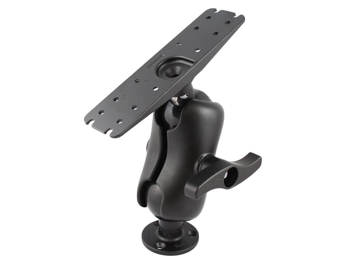RAM MOUNT W/ 3" X 11" BASE & SHORT ARMS