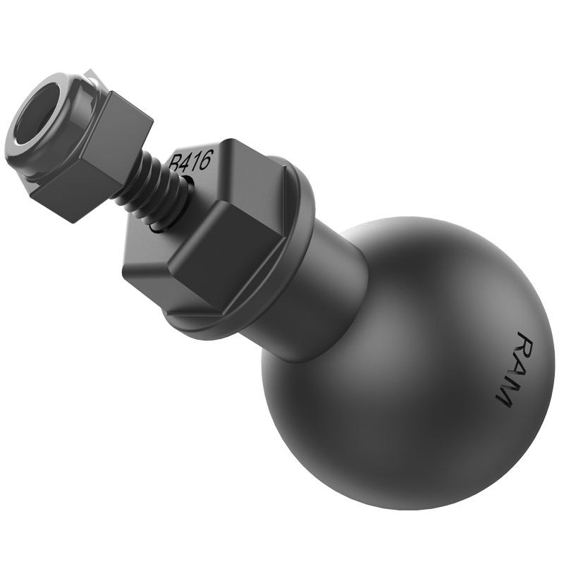 UNPKD RAM HEX BASE POST W 1" DIA BALL