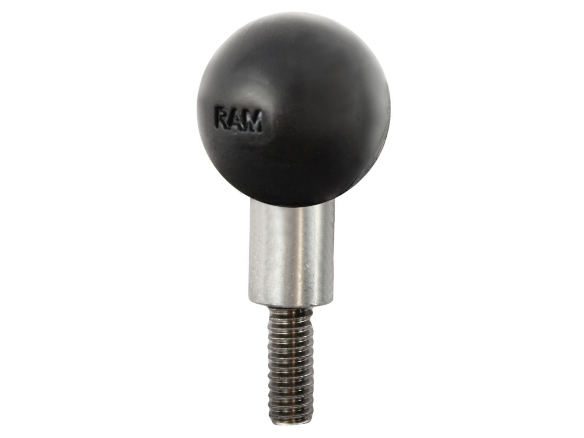 RAM BASE W/1/4"-20 SS STUD & 1" BALL