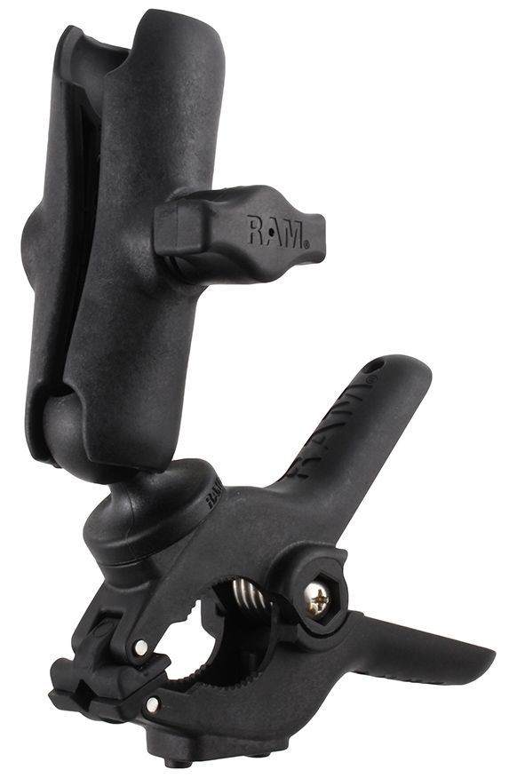 RAM Mounts Verbundstoff-Set für Rohre/Panele - mit Tough-Clamp (mittel), B-Kugel (1 Zoll), im Polybeutel