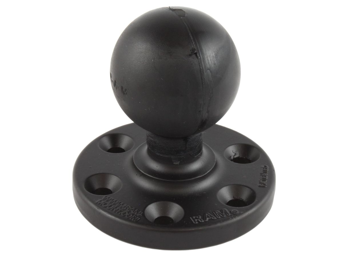 3.68 DIA BASE W/ 1" DIA POST 6 HOLES