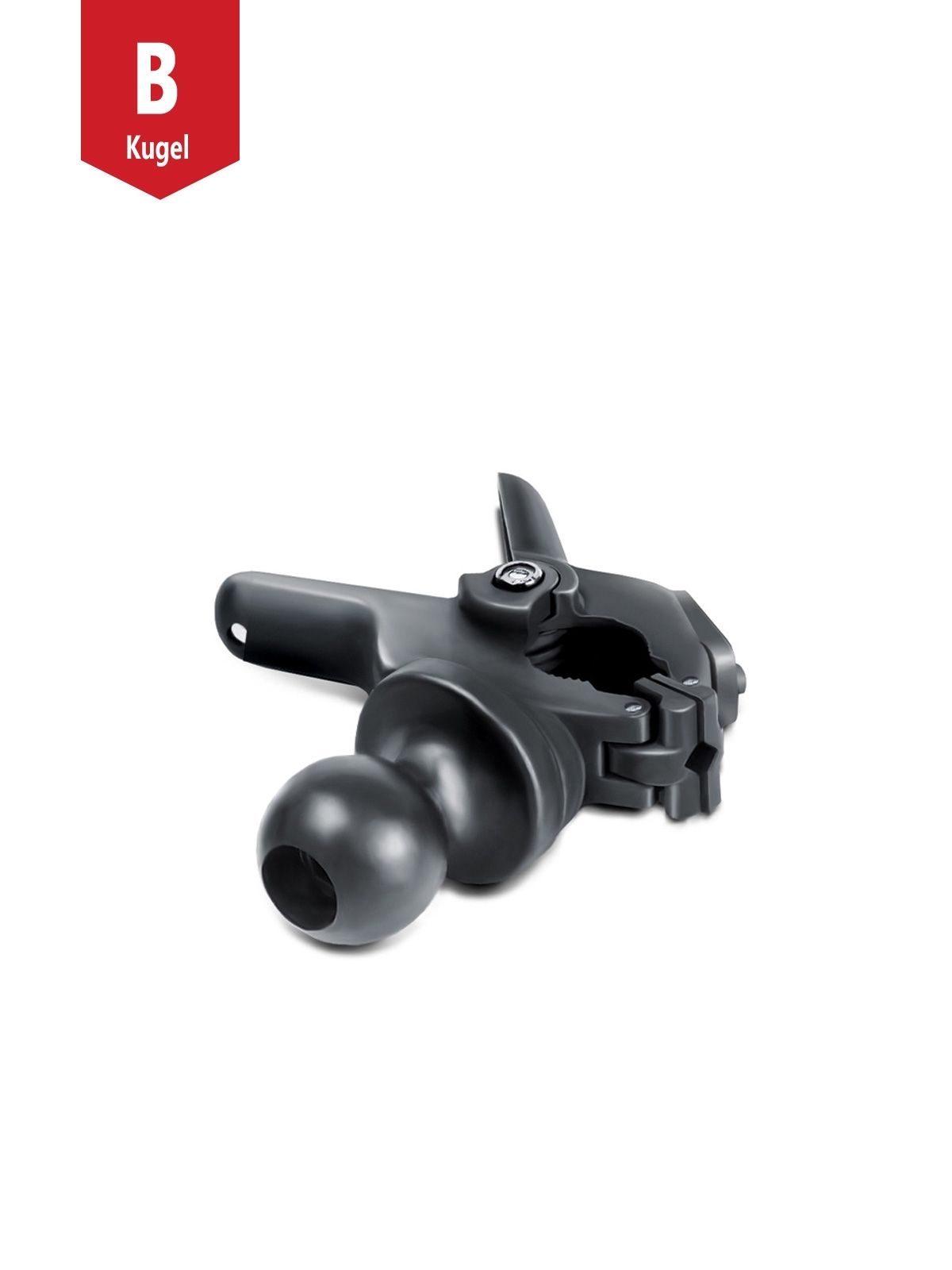 RAM Mounts Universal Verbundstoff Tough-Clamp (klein) - B-Kugel (1 Zoll), im Polybeutel