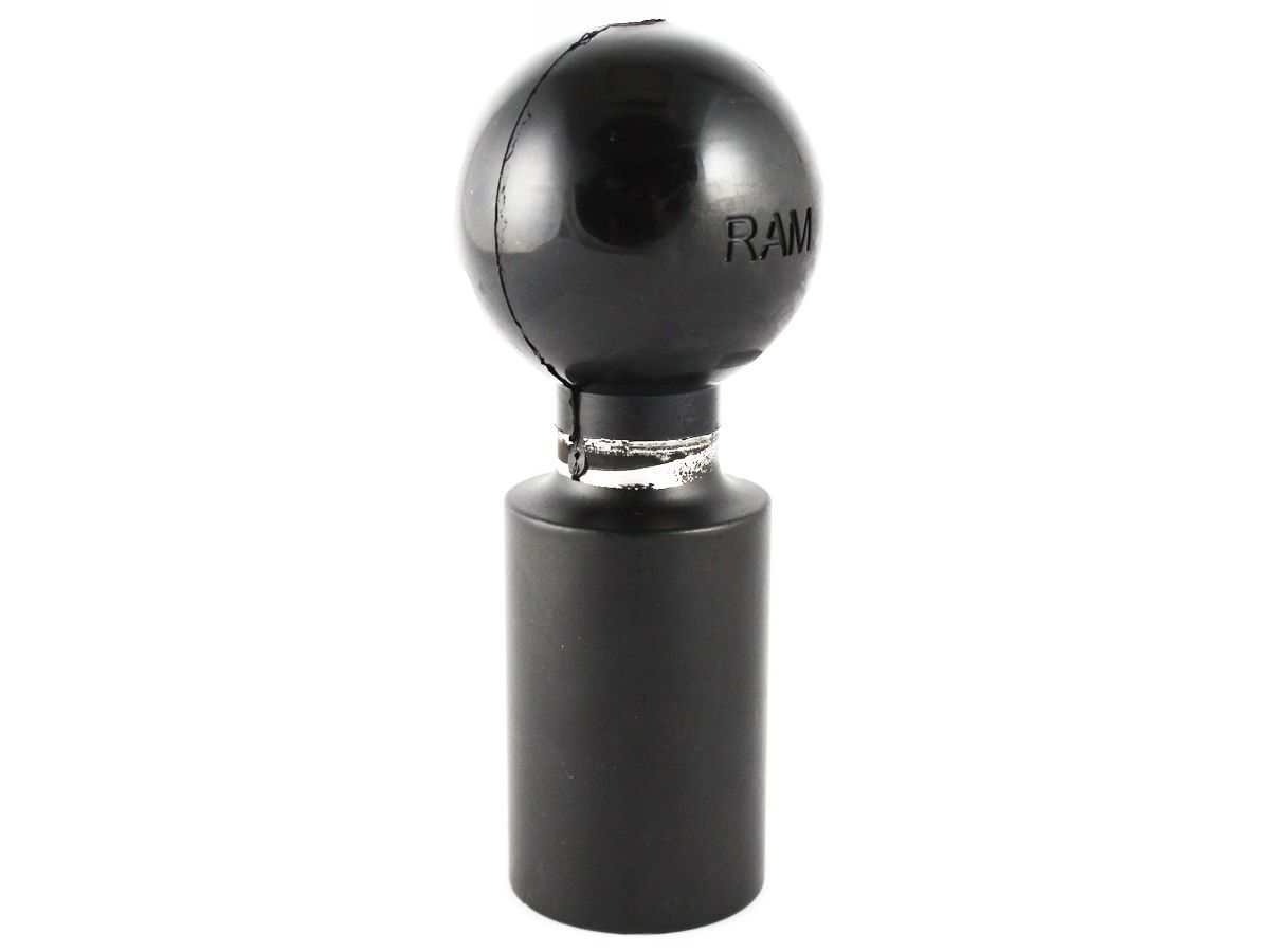 RAM SINGLE BALL W/ 1" NPT HOLE