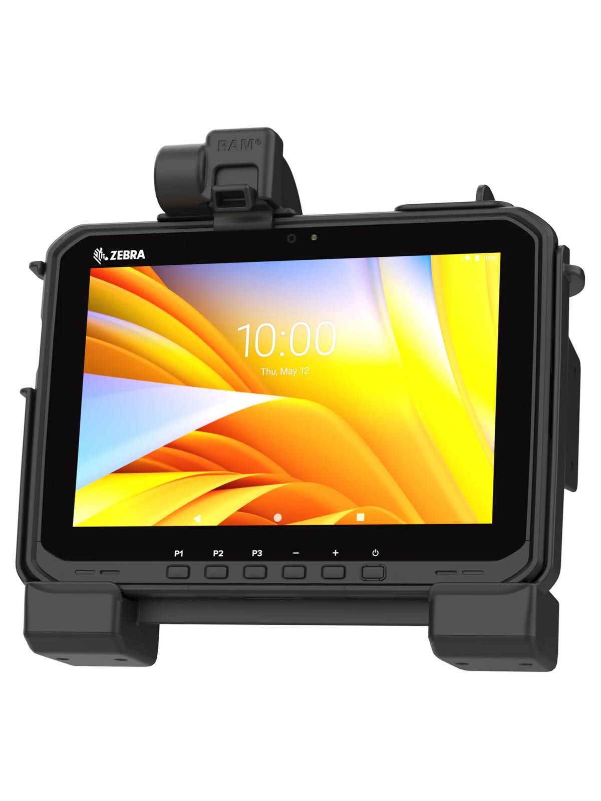 RAM Mounts Form-Fit Halteschale (Schnappverschluss) für Zebra ET60 & ET65 - Mit & Ohne Tastatur