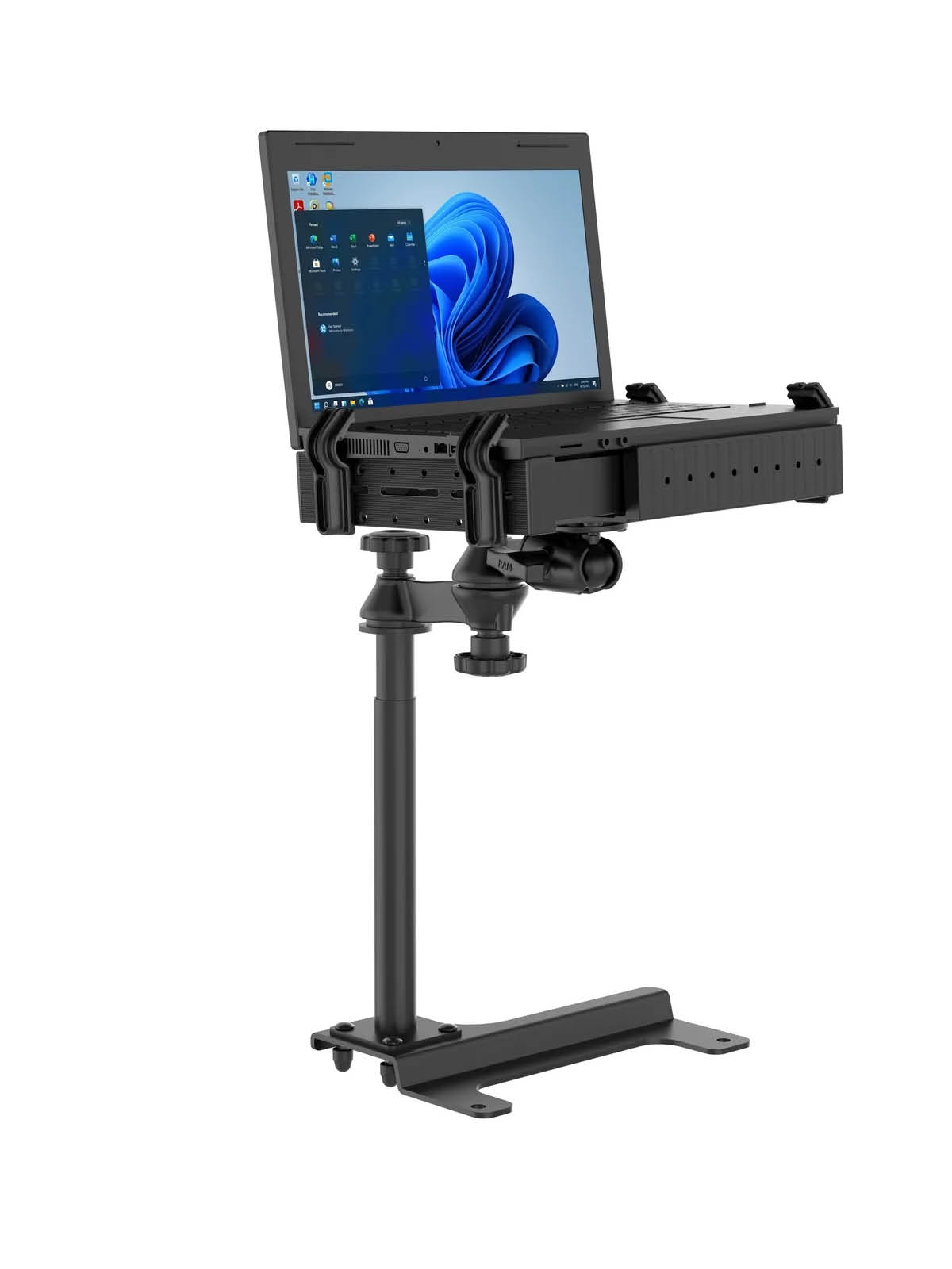 RAM® No-Drill™ Laptop Mount for '20-22 Ford Police Interceptor Utility