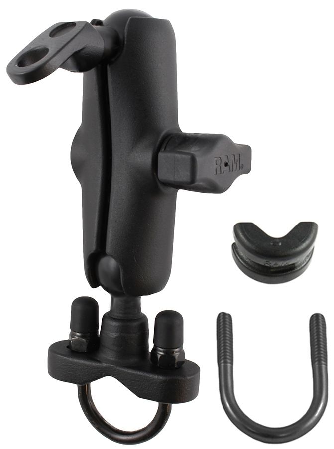 RAM Mounts Lenker-Set - B-Kugel (1 Zoll), Schraub-Klemme, mittlerer Verbindungsarm, Kugel (9 mm Bohrung)