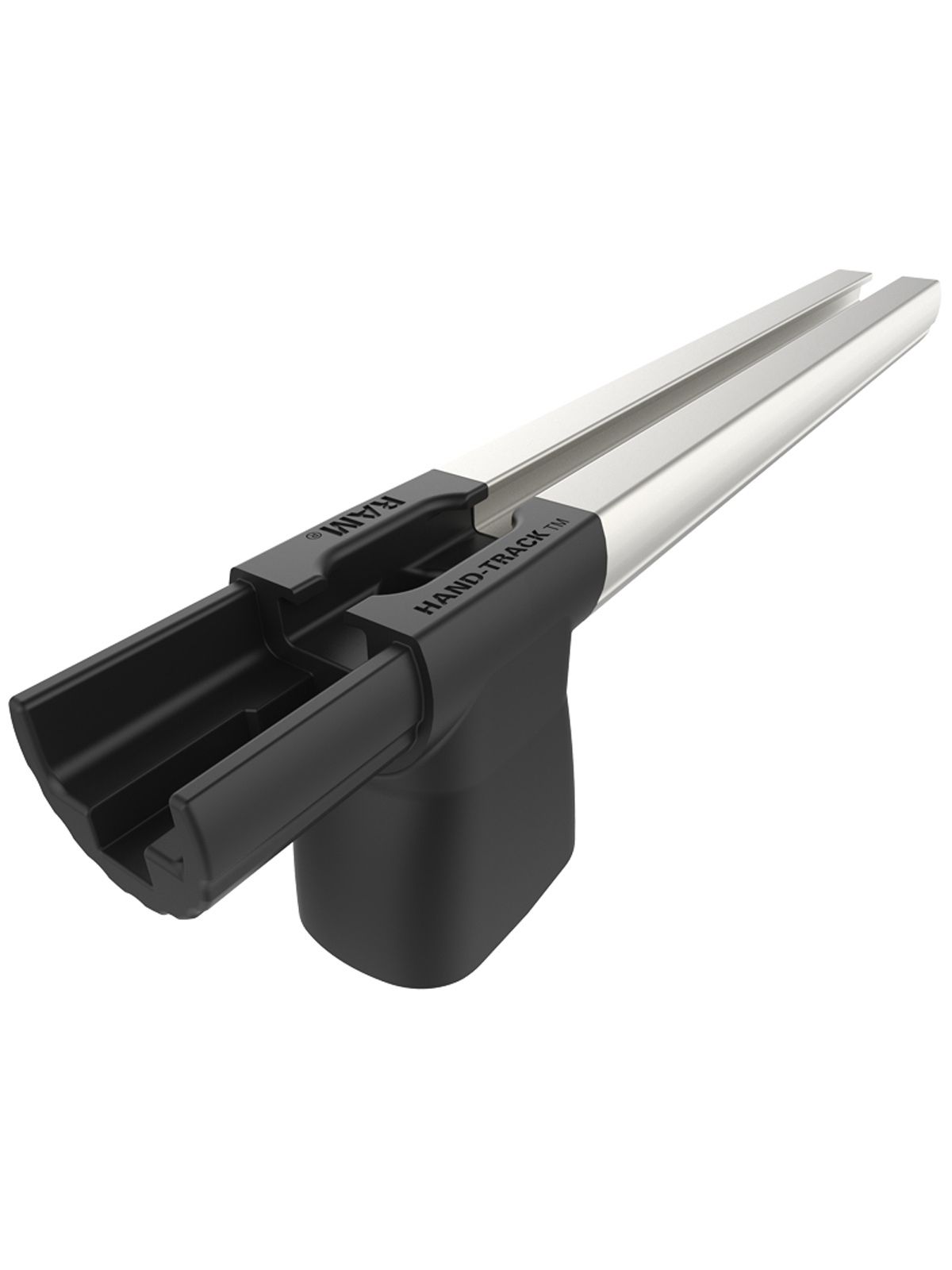 RAM Mounts Hand-Track Erweiterung - Aluminium-Schiene inkl. Steckverbindung, Innenlänge 203,2 mm (8 Zoll), eloxiert