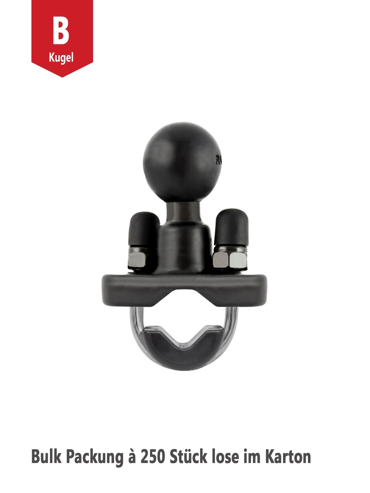 250 BULK BASE W/ U-BOLT 1/2" TO 1" DIA.