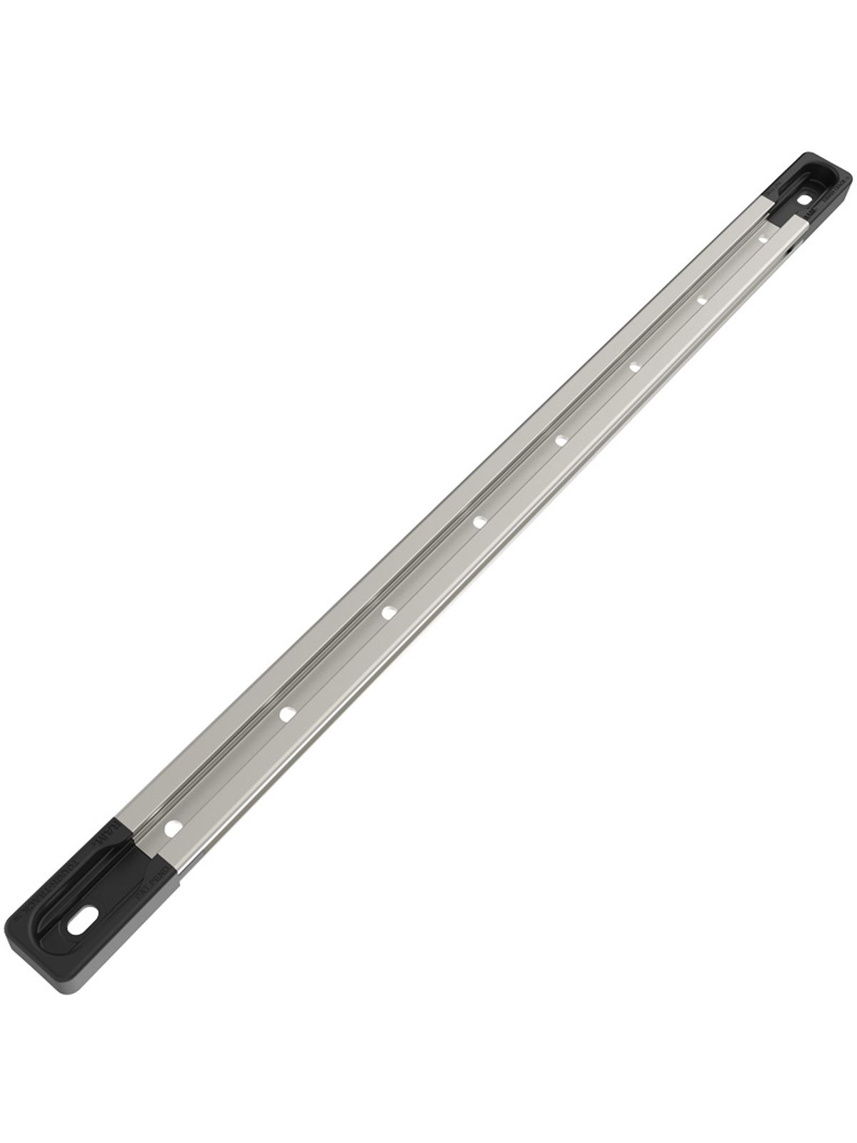RAM Mounts Aluminium Tough-Track Schiene inkl. Endkappen - Innenlänge 330,2 mm (13 Zoll), eloxiert