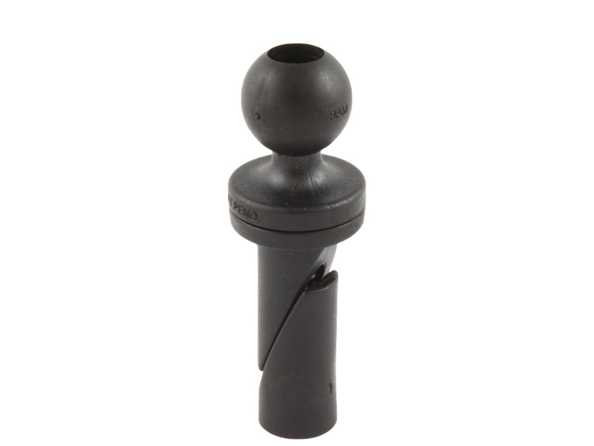 RAM Mounts Verbundstoff-Kugeladapter mit Attwood-/Fish-On-Anbindung - B-Kugel (1 Zoll), im Polybeutel