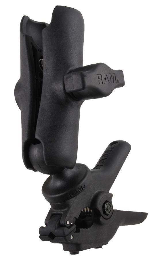 RAM Mounts Verbundstoff-Set für Rohre/Panele - mit Tough-Clamp (klein), B-Kugel (1 Zoll), im Polybeutel