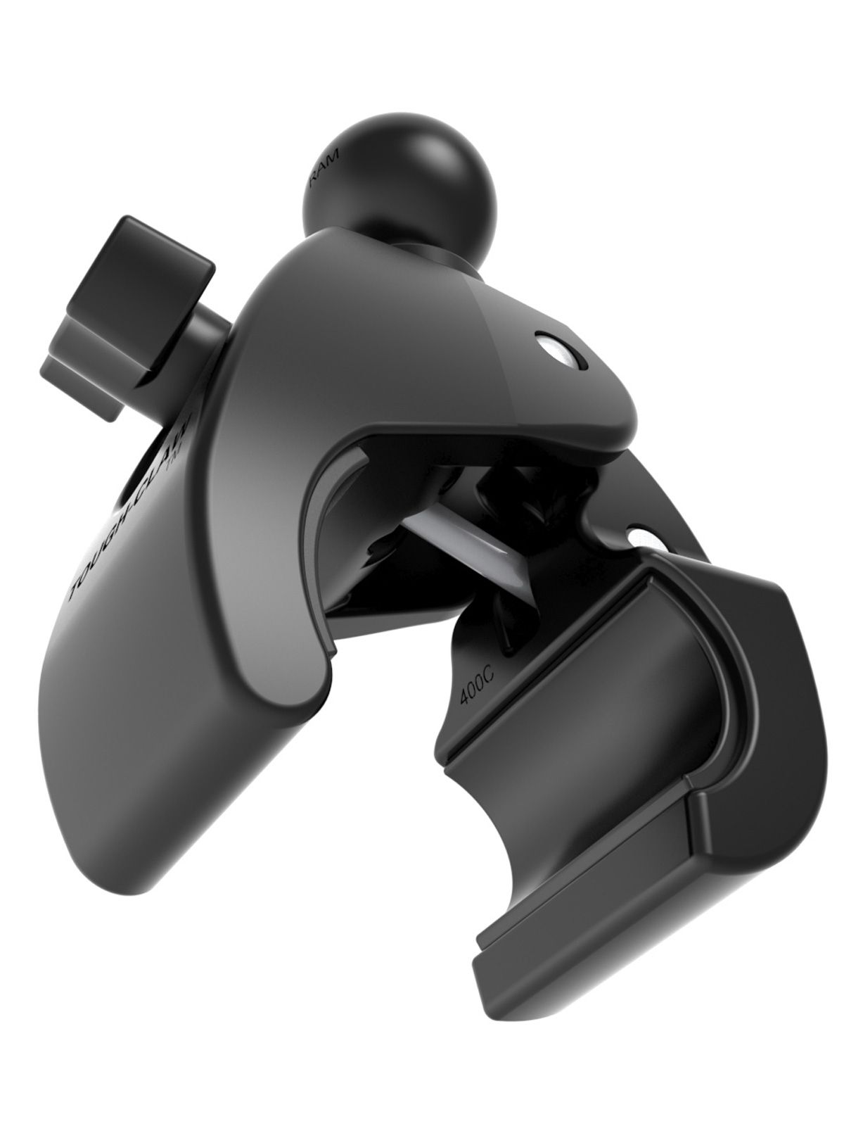 RAM Mounts Tough-Claw Halteklammer (klein) mit Feststellschraube - B-Kugel (1 Zoll), Durchmesser 15,9-29,0 mm RAM Mounts Tough-Claw Halteklammer (klein) mit Feststellschraube - B-Kugel (1 Zoll), Durchmesser 15,9-29,0 mm