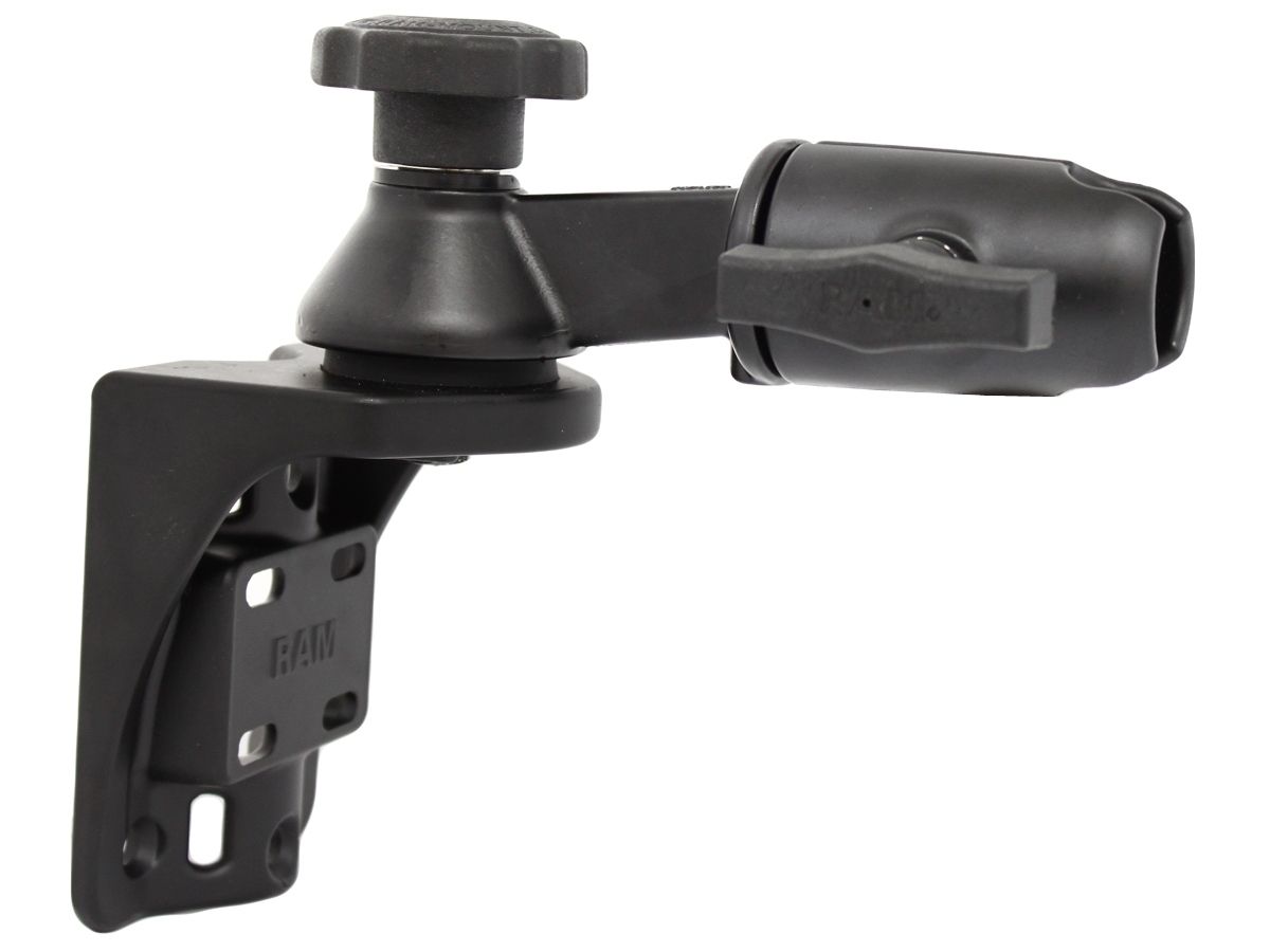 RAM Mounts Schwenkarm mit C-Kugel-Aufnahme (1,5 Zoll) - Vertikal-Basis, Octagon-Verbindungsarm, im Polybeutel