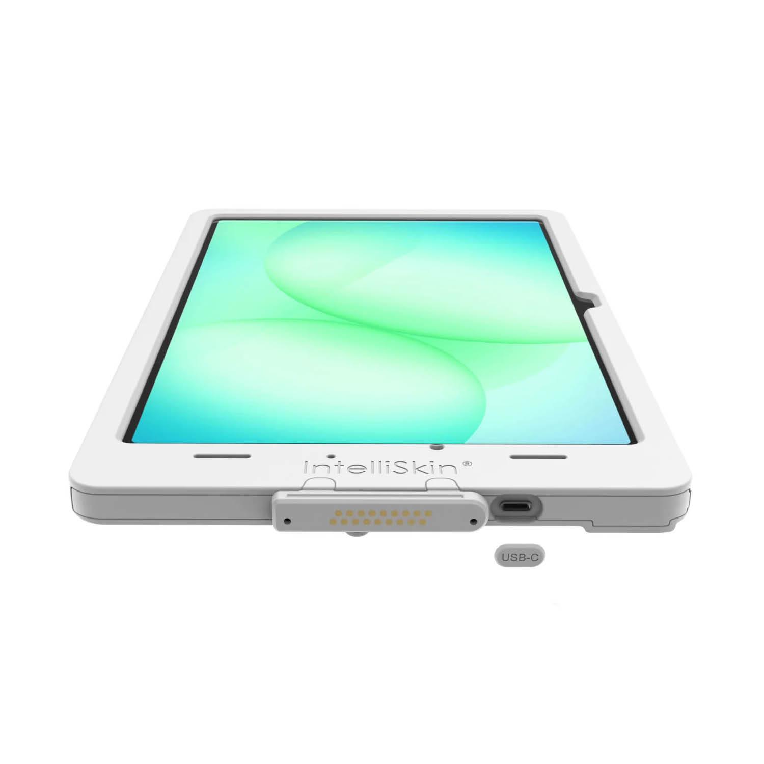 RAM Mounts IntelliSkin Thin-Case Ladeschutzhülle für Samsung Galaxy Tab A11+ - GDS-Technologie - Externer USB-C Anschluss - Hellgrau
