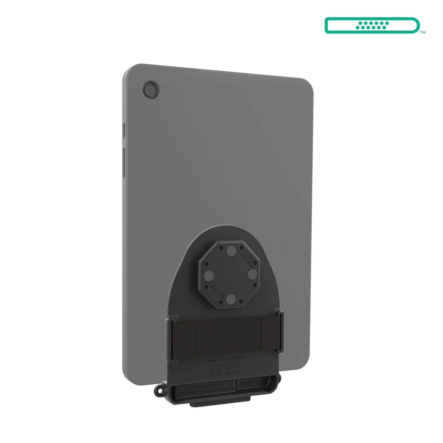 RAM Mounts GDS Tab-Conn für Tablets in Otterbox Defender Schutzhüllen - D-Shape Pogo-Pads