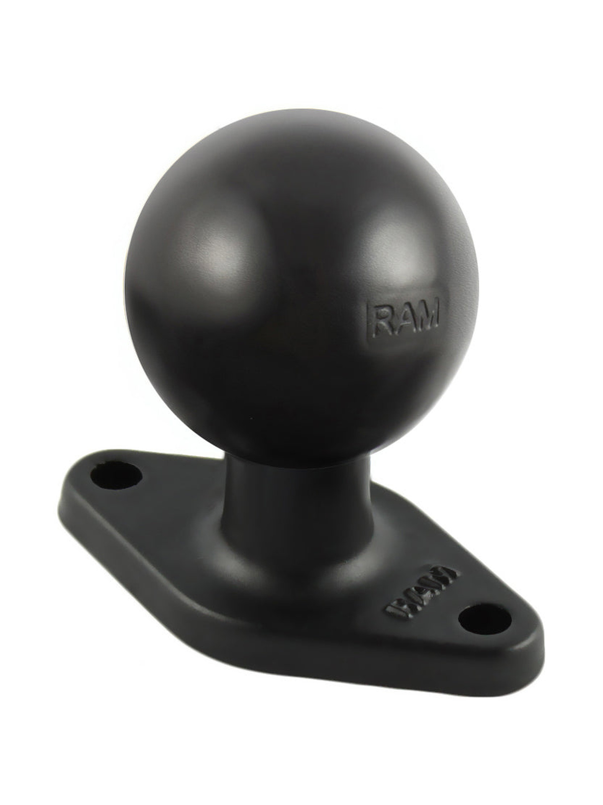 RAM Mounts Diamond Base Plate - 2-Hole AMPS Pattern - C Ball (1.5")