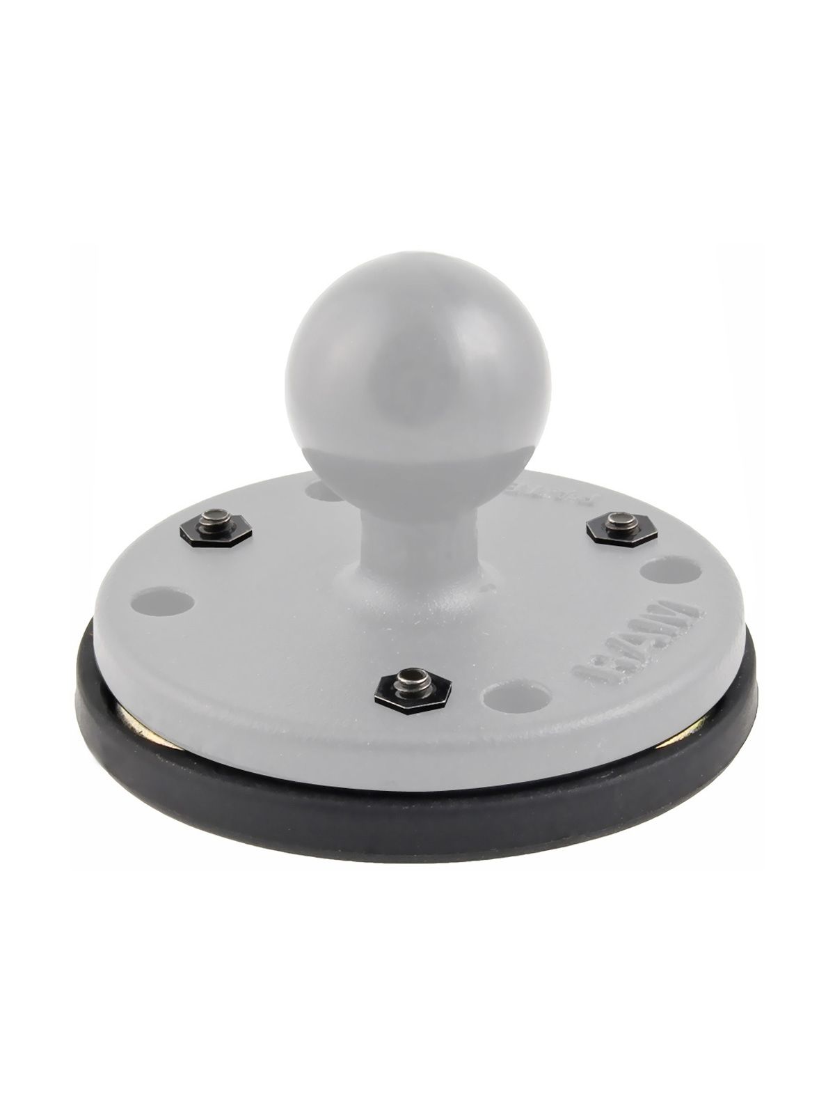 RAM Mounts Basisplatte rund mit Magnet-Unterbau - B-Kugel (1 Zoll), AMPS