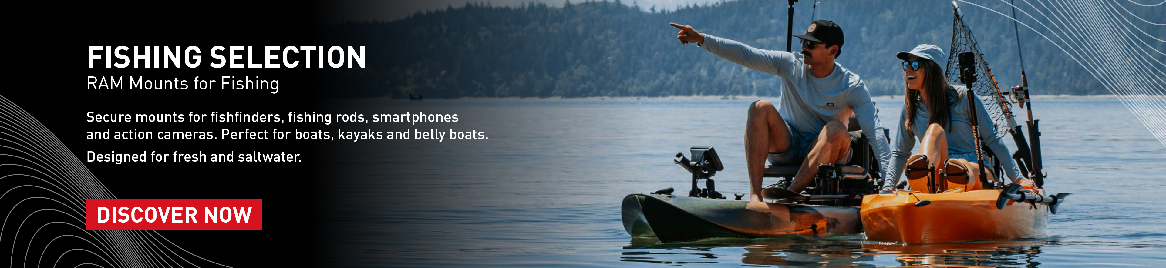 RAM Mounts for Fishing