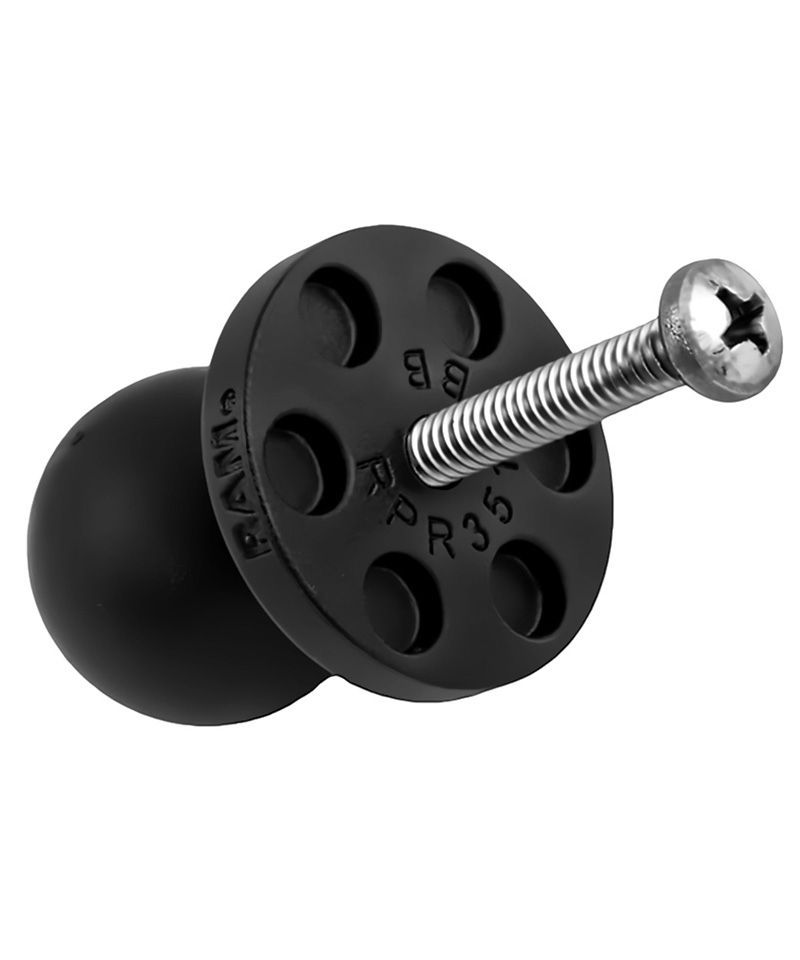 RAM Mounts Kugel-Adapter für X-Grip Halteklammer (UN7U & UN10U) - B-Kugel (1 Zoll) - Inkl. Schrauben-Kit