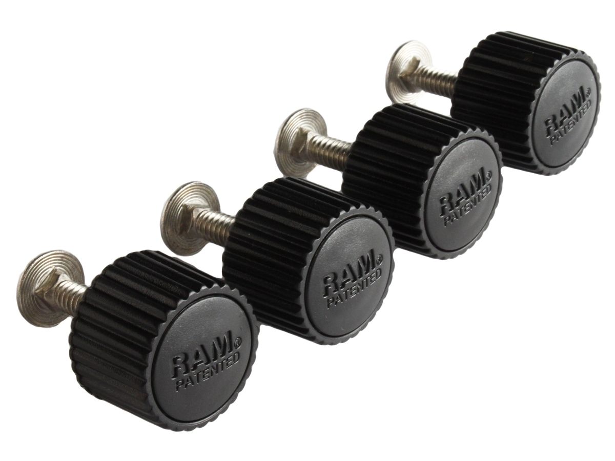 RAM Mounts Befestigungsknöpfe für Tough-Tray Universal Laptop-Halterung - 4er Set