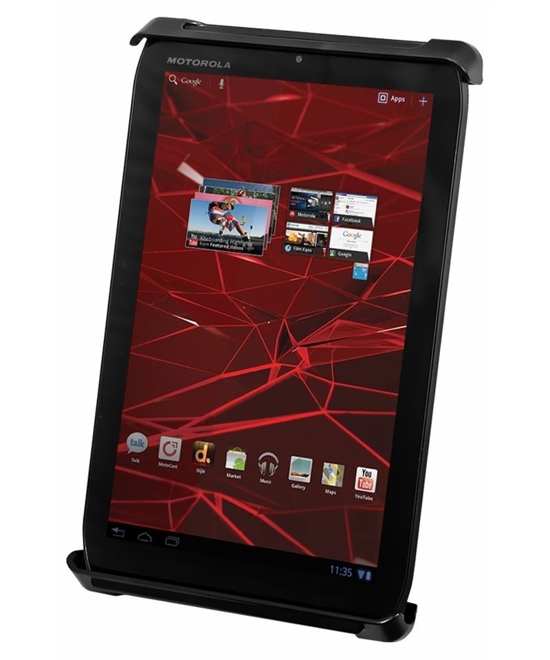 RAM Mounts Tab-Tite Universal Halteschale für bis zu 7 Zoll Tablets (mit/ohne Schutzhüllen) - AMPS-Aufnahme, Schrauben-Set